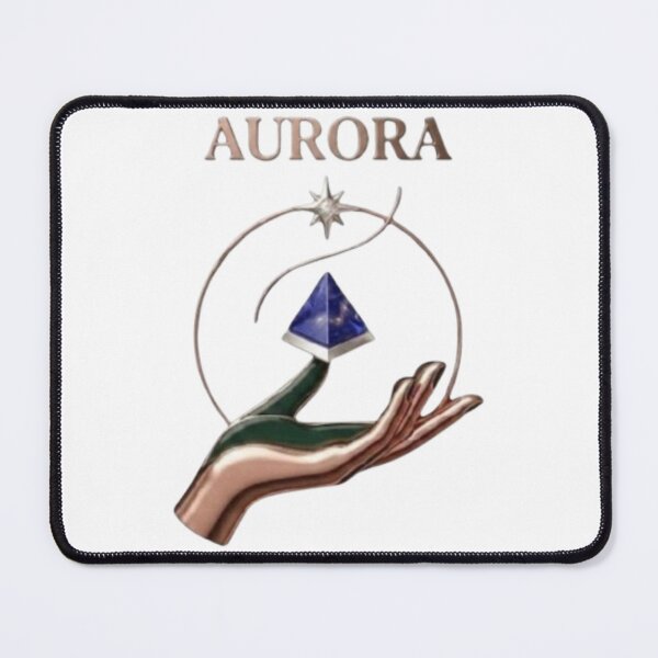 Item preview, AURORA Celestial Pyramid Luxury Abstract Art designed and sold by Northern Glow Art.