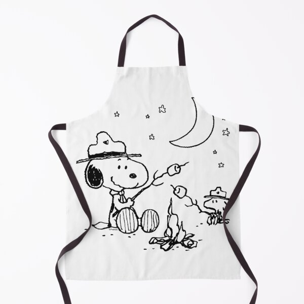 Item preview, Peanuts - Snoopy and Woodstore Camping with Smores T-Shirt designed and sold by Badriiiii.
