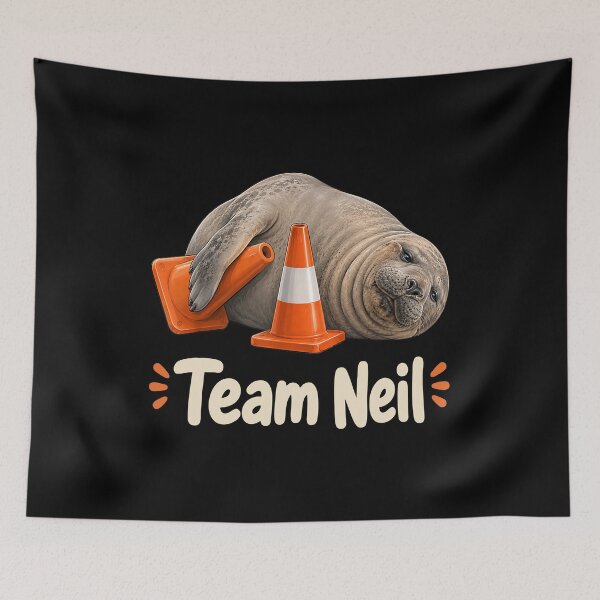 Item preview, Team Neil Funny Neil The Seal Meme Seiled It designed and sold by Artifyo.