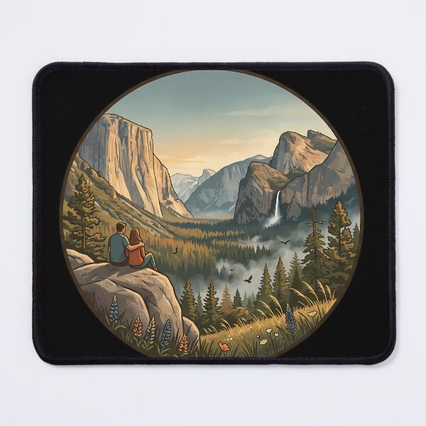 Item preview, Yosemite Valley Adventure Vintage National Park Travel designed and sold by KristenosNehk.