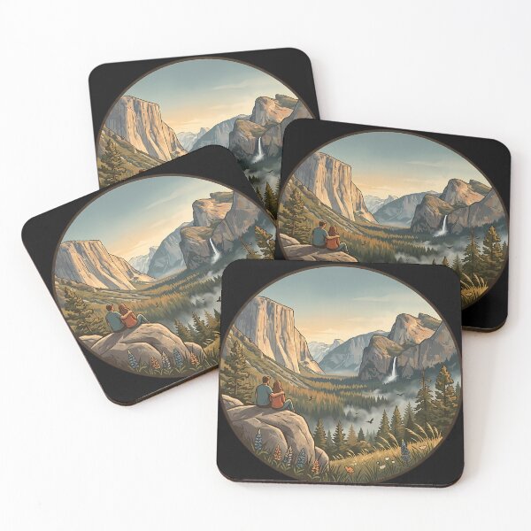 Item preview, Yosemite Valley Adventure Vintage National Park Travel designed and sold by KristenosNehk.