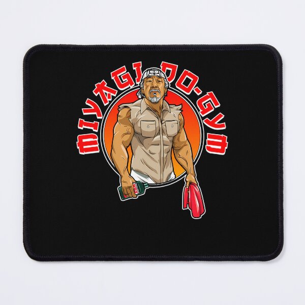 Item preview, Copy of Han Yolo Character with Yellow Puffer JacketMiyagi-Do Gym Muscular Master Holding Car Wax designed and sold by Photo-graphic.