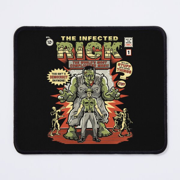 Item preview, Infected Rick Walking Dead Zombie Comic Book Cover Parody designed and sold by Photo-graphic.