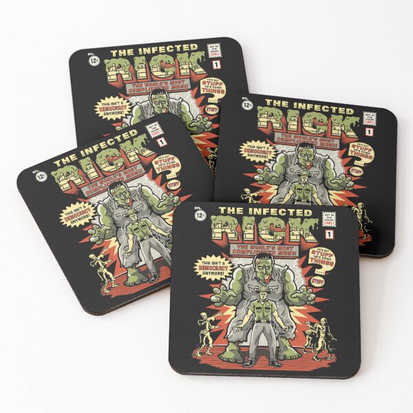 Item preview, Infected Rick Walking Dead Zombie Comic Book Cover Parody designed and sold by Photo-graphic.