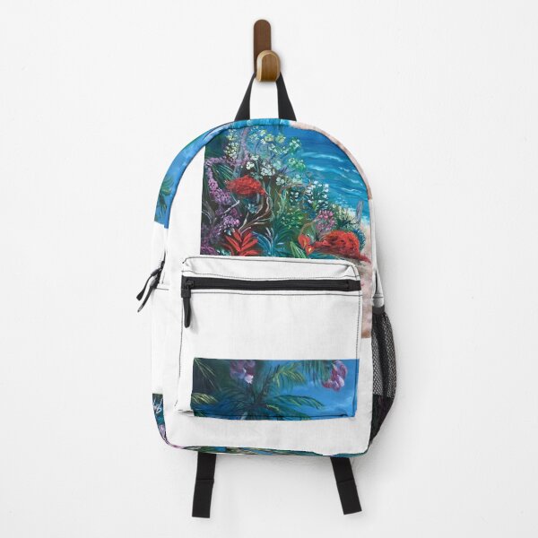 Item preview, Sailboat Passing the Tropical Sandy Beach designed and sold by jennyleeandjim.