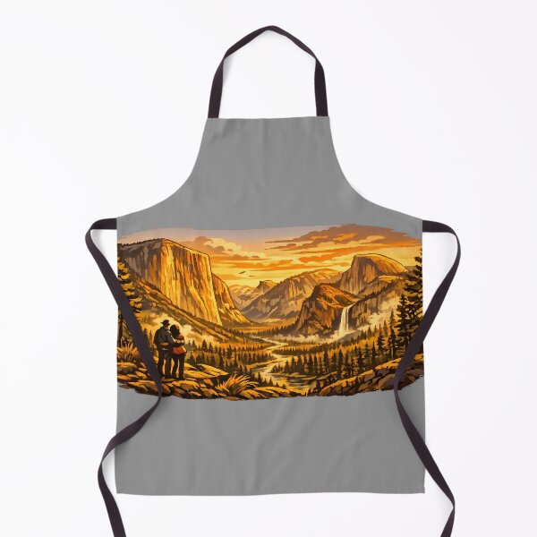 Item preview, Adventure Together Yosemite Valley Adventure Couple Tee designed and sold by KristenosNehk.
