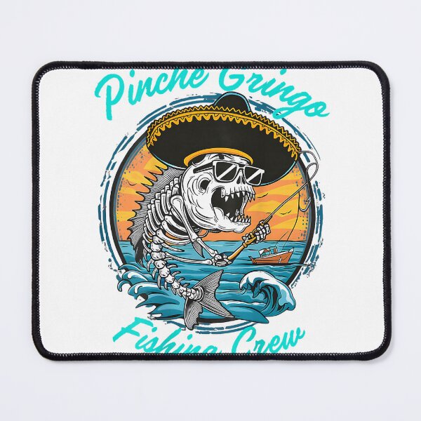 Item preview, Pinche Gringo Fishing Crew (Back) T-Shirt designed and sold by JJLetterDesigns.