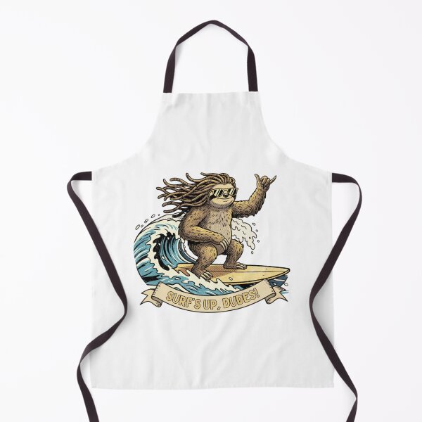 Item preview, Surf's Up Dudes Rasta Sloth Surfing designed and sold by Nacho Average Designs.