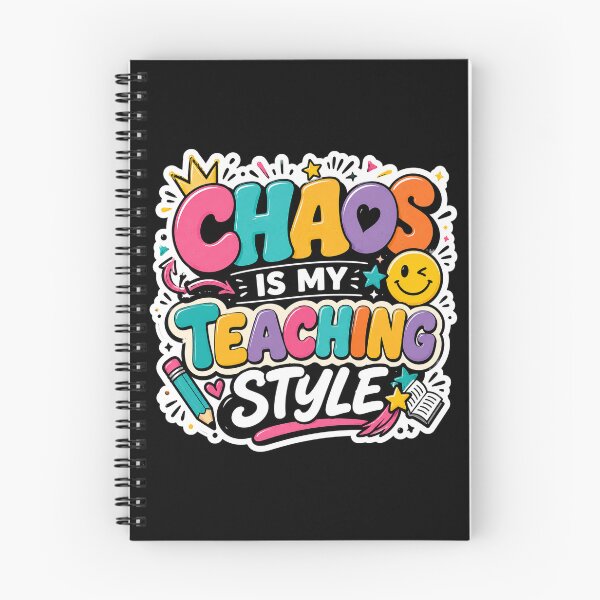 Item preview, Chaos Is My Teaching Style Funny Teacher Sticker designed and sold by FestivityFinds.