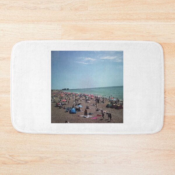 Item preview, Crowded Beach on a Sunny Day designed and sold by Karinouthuys.