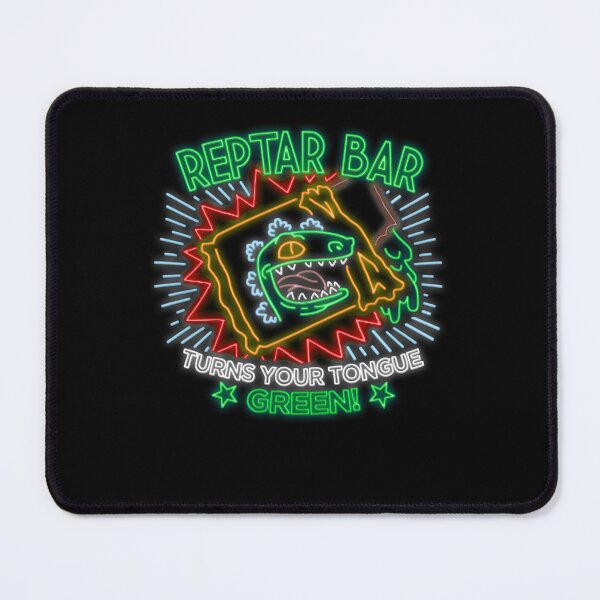 Item preview, Reptar Bar Neon Sign Parody designed and sold by BlackStar2077.