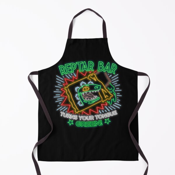 Item preview, Reptar Bar Neon Sign Parody designed and sold by BlackStar2077.