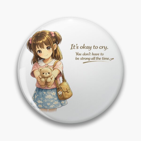 Item preview, It’s Okay to Cry – You Don’t Have to Be Strong designed and sold by Happyfreedom.