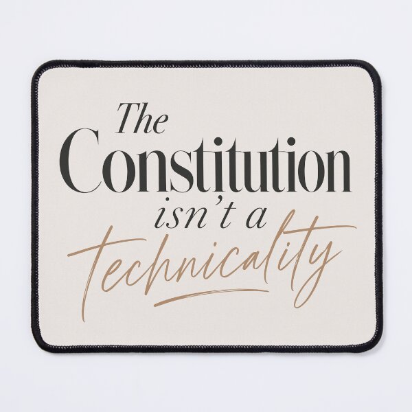 Item preview, The Constitution isn't a Technicality (parchment) designed and sold by SilcrowDesign.