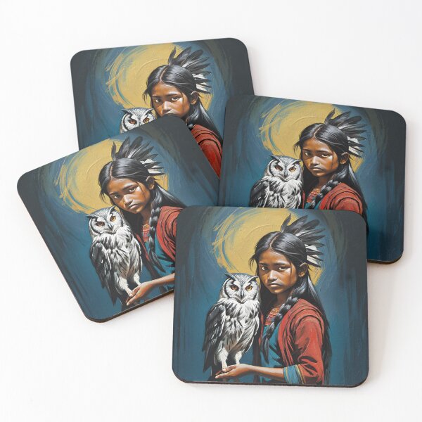 Item preview,  Girl with a Majestic Owl designed and sold by Andy551.