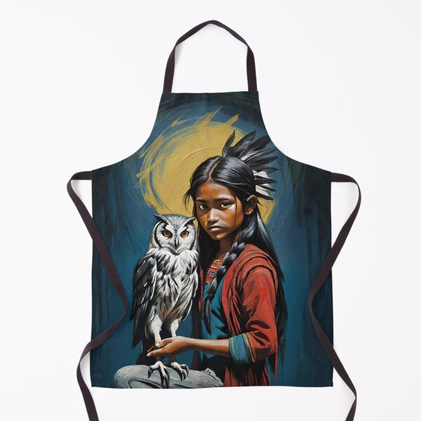 Item preview, Girl with a Majestic Owl designed and sold by Andy551.