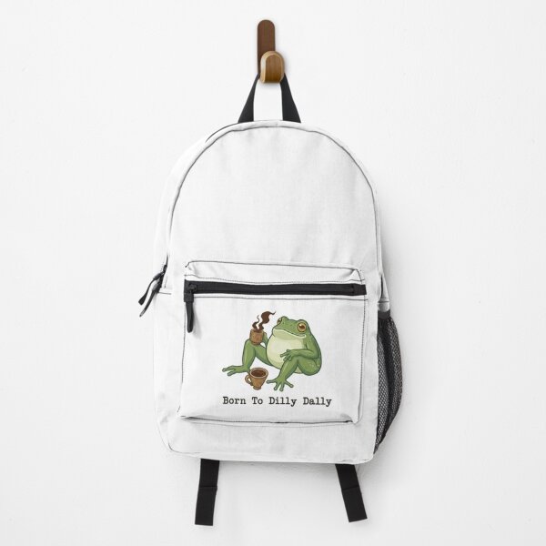 Item preview, Funny Frog Drinking Coffee designed and sold by PontiaGudam.