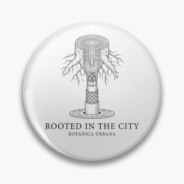 Item preview, Rooted In The City Botanical Urban Illustration T-Shirt designed and sold by VintryOff.