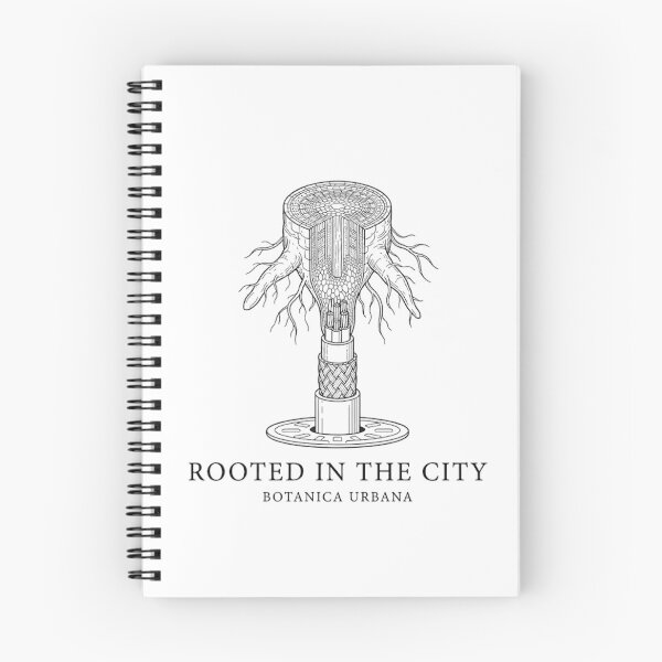 Item preview, Rooted In The City Botanical Urban Illustration T-Shirt designed and sold by VintryOff.