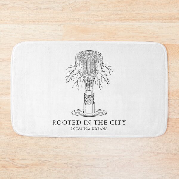 Item preview, Rooted In The City Botanical Urban Illustration T-Shirt designed and sold by VintryOff.