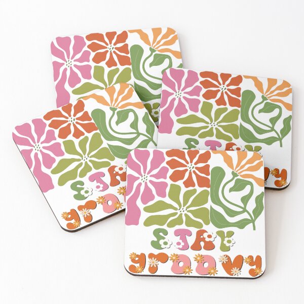 Item preview, Stay Groovy Abstract Flower Pattern designed and sold by shazdesign24.