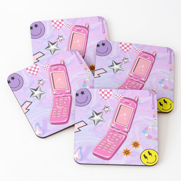 Item preview, Electric Y2K Flip Phone Pop Art Burst designed and sold by Ashleigh David.