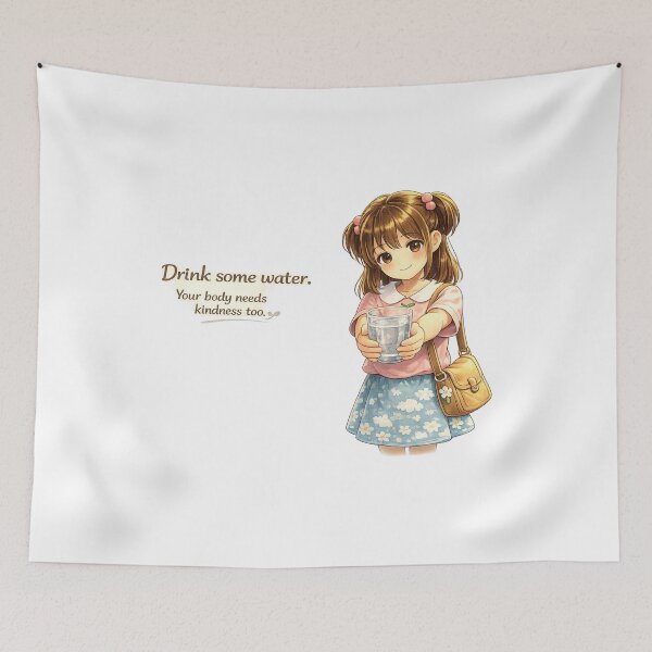 Item preview, Drink Some Water – Your Body Needs Kindness Too designed and sold by Happyfreedom.