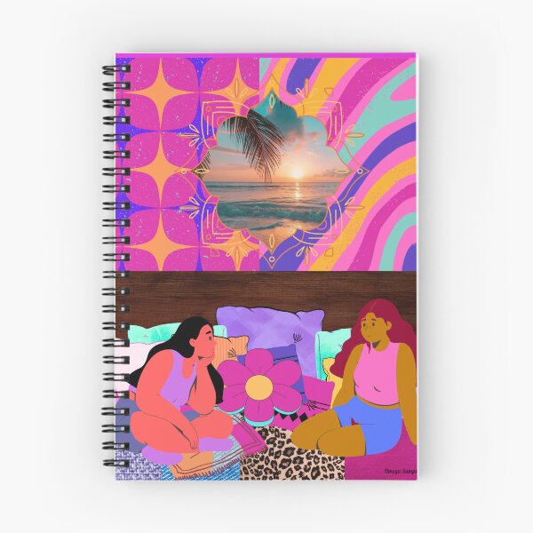 Item preview, Pink Groovy Hangout  designed and sold by artbyomega.