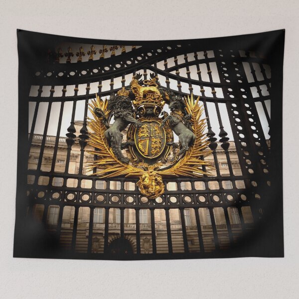 Item preview, London England - The Gates of Buckingham Palace - 01 designed and sold by missioncreek.