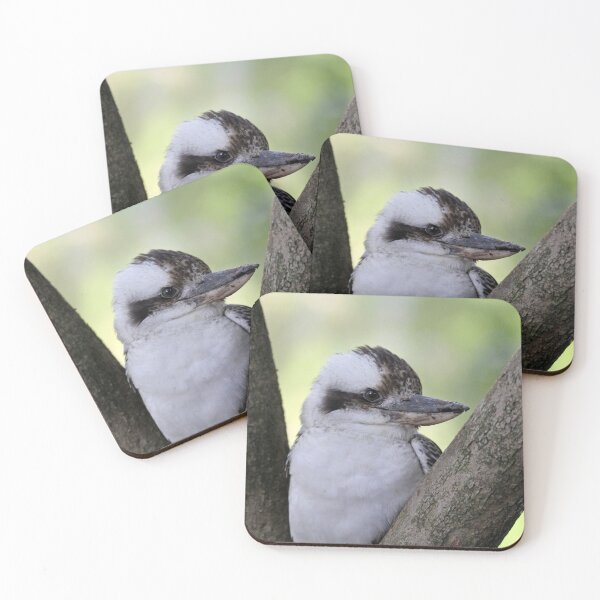 Item preview, Laughing Kookaburra Perched Between Tree Branches designed and sold by 27Tammy27.