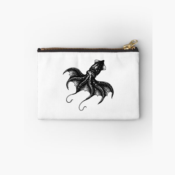Item preview, Vintage Woodcut Vampire Squid Illustration designed and sold by DuckOddity.