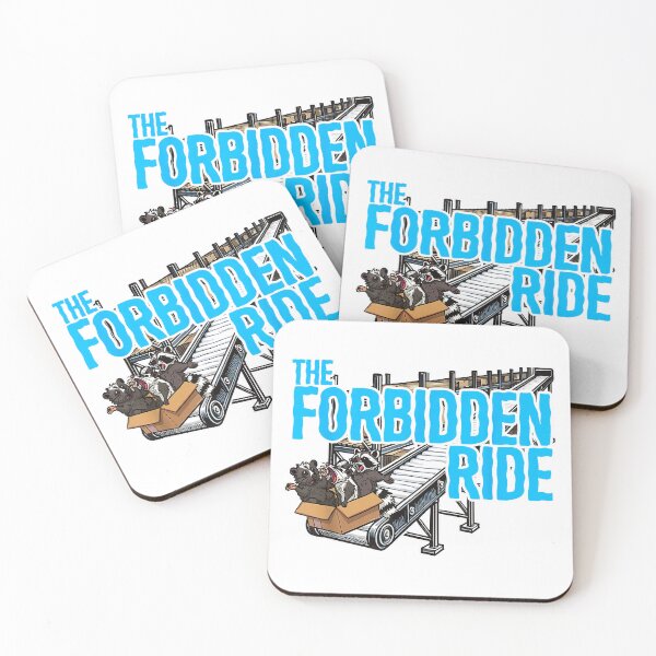 Item preview, Raccoon Opossum Skunk Swagazon Associate The Forbidden Ride T-Shirt designed and sold by KTY-NUSS.