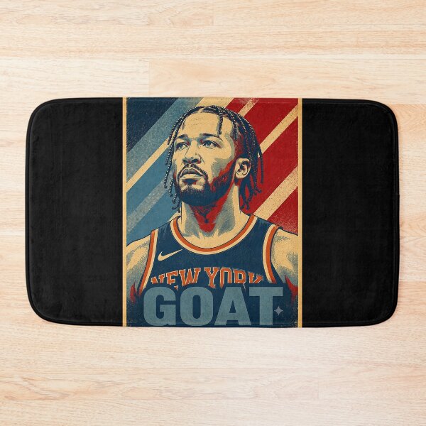 Item preview, Jalen Brunson - G.O.A.T Typography designed and sold by delacerdaan.