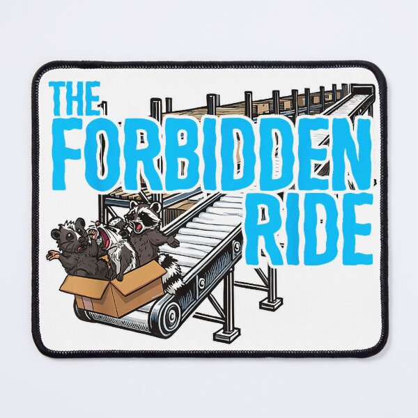 Item preview, Raccoon Opossum Skunk Swagazon Associate The Forbidden Ride T-Shirt designed and sold by KTY-NUSS.