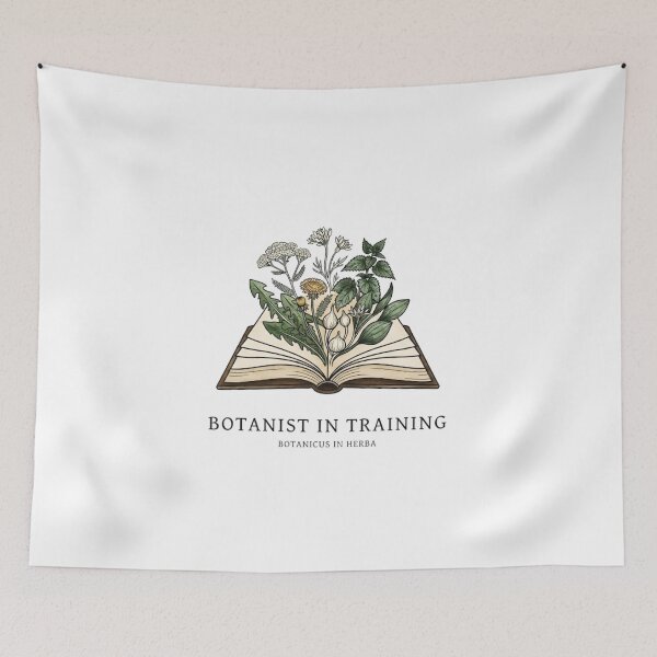 Item preview, Botanist In Training Botanical Book Illustration T-Shirt designed and sold by VintryOff.