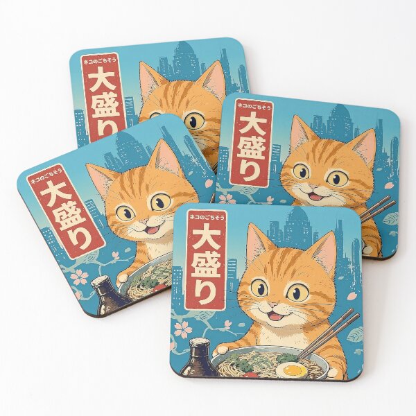 Item preview, Cat Ramen designed and sold by Dabbah Studio.
