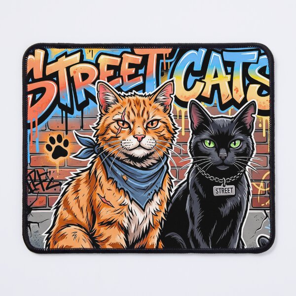 Item preview, Street Cats Urban Graffiti Hip Hop Feline Art designed and sold by rich-moda.