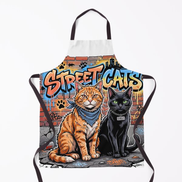 Item preview, Street Cats Urban Graffiti Hip Hop Feline Art designed and sold by rich-moda.