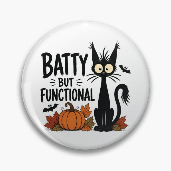 Item preview, Black Cat | Funny Cat | Halloween | Spooky Season designed and sold by Barnfield and Co.