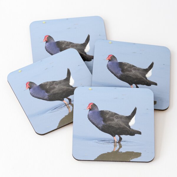 Item preview, Australasian Swamphen Wading In Shallow Water designed and sold by 27Tammy27.