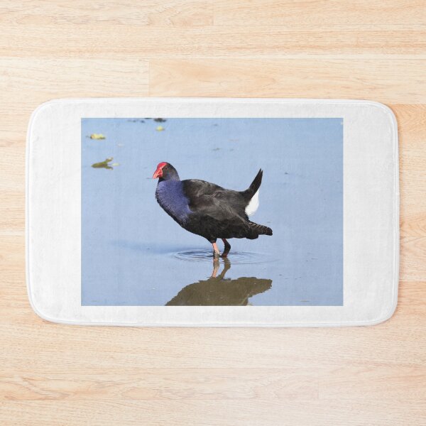 Item preview, Australasian Swamphen Wading In Shallow Water designed and sold by 27Tammy27.