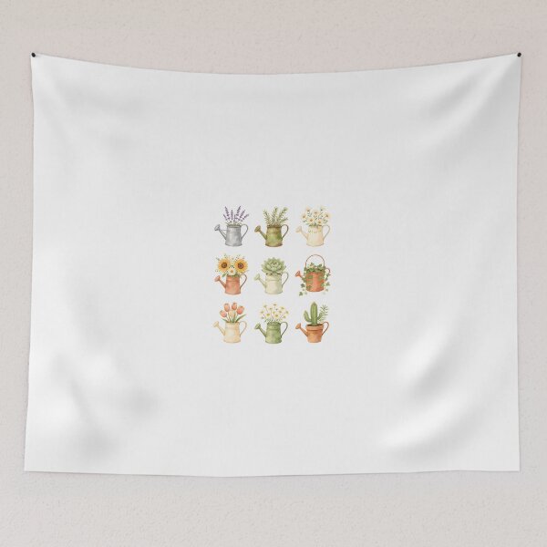 Item preview, Mini Vintage Watering Can Sticker Collection | Botanical Garden Sticker Sheet designed and sold by Spirit of Siam.