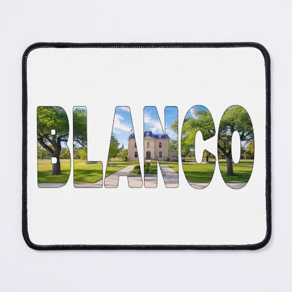 Item preview, BLANCO - Blanco County Texas Historic Courthouse Square Park Sunny designed and sold by Adam Gormley.