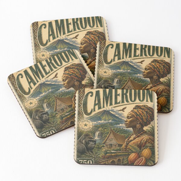Item preview, Travel Cameron Vintage Stamp designed and sold by ernestbullone.