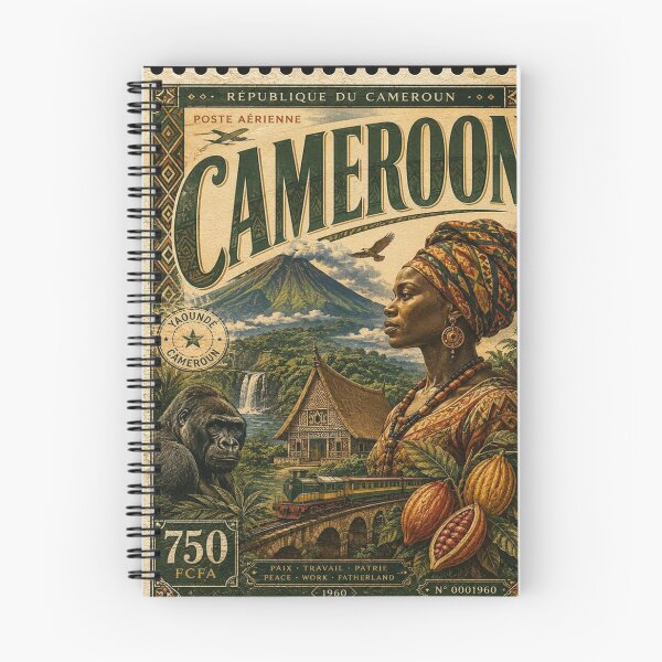 Item preview, Travel Cameron Vintage Stamp designed and sold by ernestbullone.