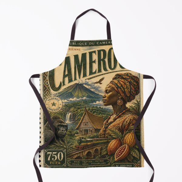 Item preview, Travel Cameron Vintage Stamp designed and sold by ernestbullone.