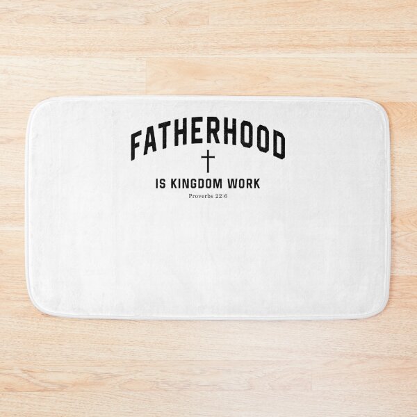 Item preview, Fatherhood is Kingdom Work Christian Dad Humor designed and sold by nosu-art-pod.