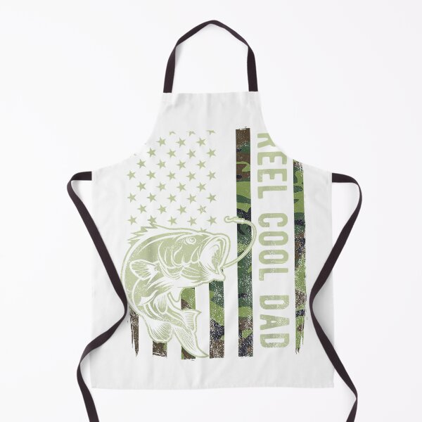Item preview, Reel Cool Dad Camouflage American Flag Bass Fish Fisherman T-Shirt designed and sold by JJLetterDesigns.