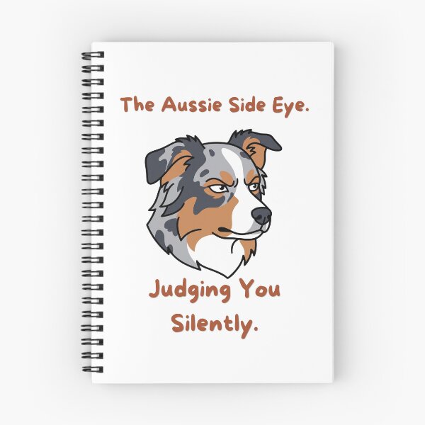 Item preview, The Aussie Side Eye Funny Australian Shepherd Dog designed and sold by SW Shop.