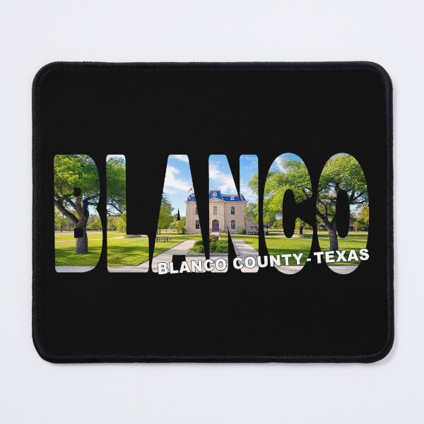 Item preview, BLANCO Blanco County Texas - Historic Courthouse Square Park Sunny designed and sold by Adam Gormley.